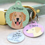 Golden Retriever Personalised Dog ID Tag, thumbnail 7 of 12