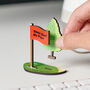 Personalised 'Best Dad By Par' Golf Desk Ornament, thumbnail 1 of 3