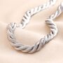 Stainless Steel Chunky Snake Chain Necklace, thumbnail 2 of 5