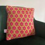 Blossom Knitted Cushion, thumbnail 2 of 6