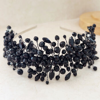 Black Crystal Headband, 8 of 10