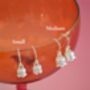 Sterling Silver Lilly Of The Valley Earrings, thumbnail 5 of 12