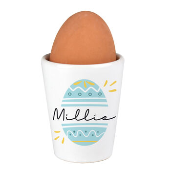 Personalised Ceramic Easter Egg Cup, 5 of 5