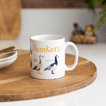'Honkers' Ceramic Bird Mug, 3 of 7