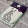 Hare Patterned Double Oven Glove, thumbnail 2 of 2