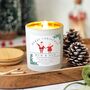 Christmas Candle Gift For Mum And Dad, Santa And Mrs. Claus Present For Parents, thumbnail 2 of 9
