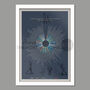 UK Golf Courses Print, thumbnail 5 of 5