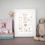 Personalised New Baby Print, thumbnail 6 of 7