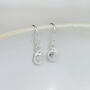 Sterling Silver Nugget Earrings, thumbnail 1 of 3
