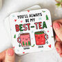 Personalised Christmas Mug 'Always Be My Best Tea', thumbnail 4 of 4