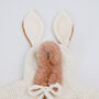 Bunny Ear Hoddie Cardigan, thumbnail 4 of 4