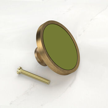 Green Cupboard Drawer Door Cabinet Knobs, 6 of 9