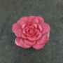Camellia Pink Flower Brooch, thumbnail 1 of 5