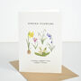 Spring Flowers Card, thumbnail 1 of 3