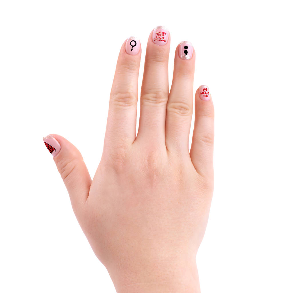 Girl Gang Nail Transfers By House Of Wonderland