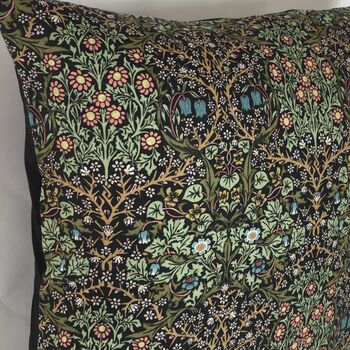 William Morris Blackthorn Cushion Cover, 2 of 5