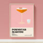 Pornstar Martini Cocktail Print, thumbnail 1 of 2