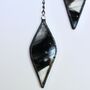 Moon Mirror With Glass Tassels, thumbnail 3 of 6