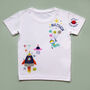 Children's Personalised Space Explorer T Shirt, thumbnail 10 of 12