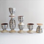 Handpainted Blue Crissy Egg Cup, thumbnail 2 of 7