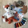 Father's Day Fox Soft Toy With 'Hero Dad' Jumper, thumbnail 2 of 3