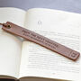 Personalised Retirement Or Graduation Gift Enjoy The Next Chapter Bookmark, thumbnail 5 of 6