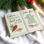Christmas Robins Appear Memorial Book, thumbnail 2 of 4