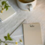 Hello Letter Press Printed Notecard Set, thumbnail 1 of 5