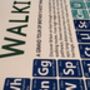 Walking Britain Periodic Table Art Print, thumbnail 10 of 10