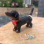 Dachshund Ring Stand, thumbnail 1 of 6