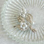 Vintage Style Bouquet Brooch, thumbnail 2 of 7