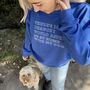 I’d Rather Be At Home With My Dog Sweatshirt, thumbnail 2 of 7