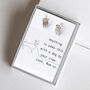 Personalised Sweet Dog Earring Jacket In A Box, thumbnail 3 of 7
