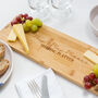 Personalised Couple's Sharing Platter Bamboo Board, thumbnail 4 of 5