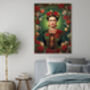 Frida Kahlo Flowers Art Print, thumbnail 2 of 3