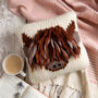 Highland Cushion Cover Easy Knitting Kit, thumbnail 1 of 8