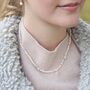 Personalised Initial Miyuki And Pearl Necklace, thumbnail 6 of 9