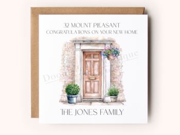 Personalised New Home Card, 6 of 6