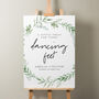 Botanical Wedding Menu Sign 'Amelia', thumbnail 8 of 9