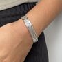 Sterling Silver Cuff Bangle Jewellery With Meaning, thumbnail 3 of 9