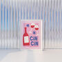 Cin Cin Abstract Kitchen Print, thumbnail 2 of 5