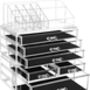 Large Stackable Acrylic Make Up Organiser Cosmetic Box, thumbnail 4 of 9