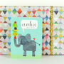 Elephant Mini Greetings Card, thumbnail 4 of 7