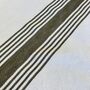 White And Grey Cotton Table Runner, thumbnail 4 of 4