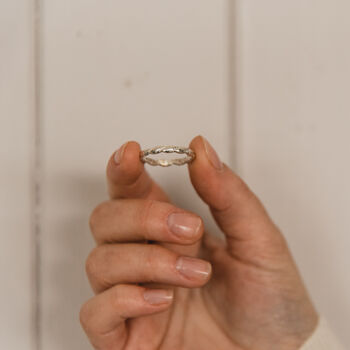 Sterling Silver Laurel Leaf Ring, 3 of 5