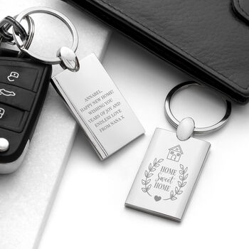 Personalised Home Sweet Home Keyring, 4 of 5