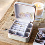 Personalised Square Travel Jewellery Box, thumbnail 4 of 4