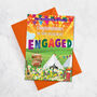 Festival Engagement Congratulations Card Newly Engaged Card, thumbnail 2 of 2