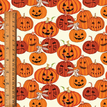 Pumpkin Party Halloween Fabric, 2 of 5