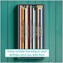 16th Birthday Music Print Number Ones Since 2009 Personalised, thumbnail 1 of 8
